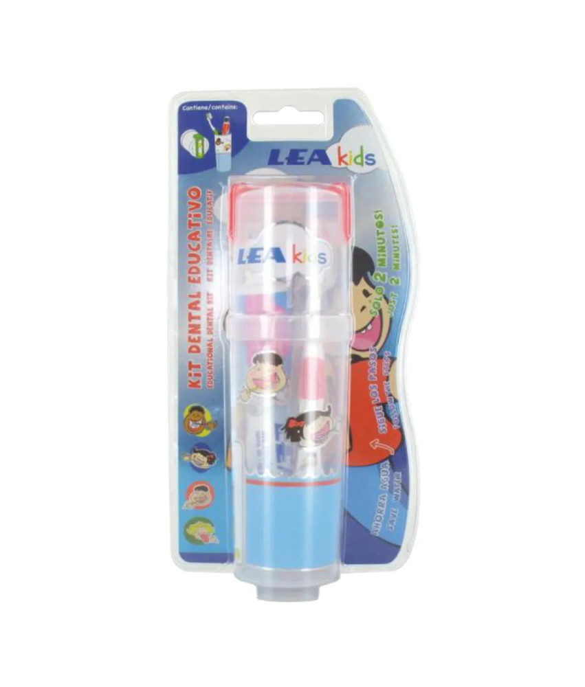 Kit de Formation Dentaire pour Enfants Lea Kids : Brosse à Dents, Dentifrice et Accessoires