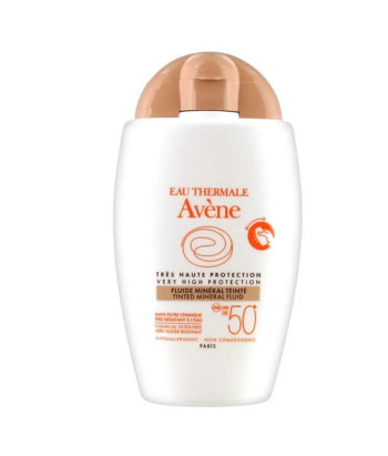 Avene Fluide Minéral Teinté SPF50+ 40ml: Protection et Éclat