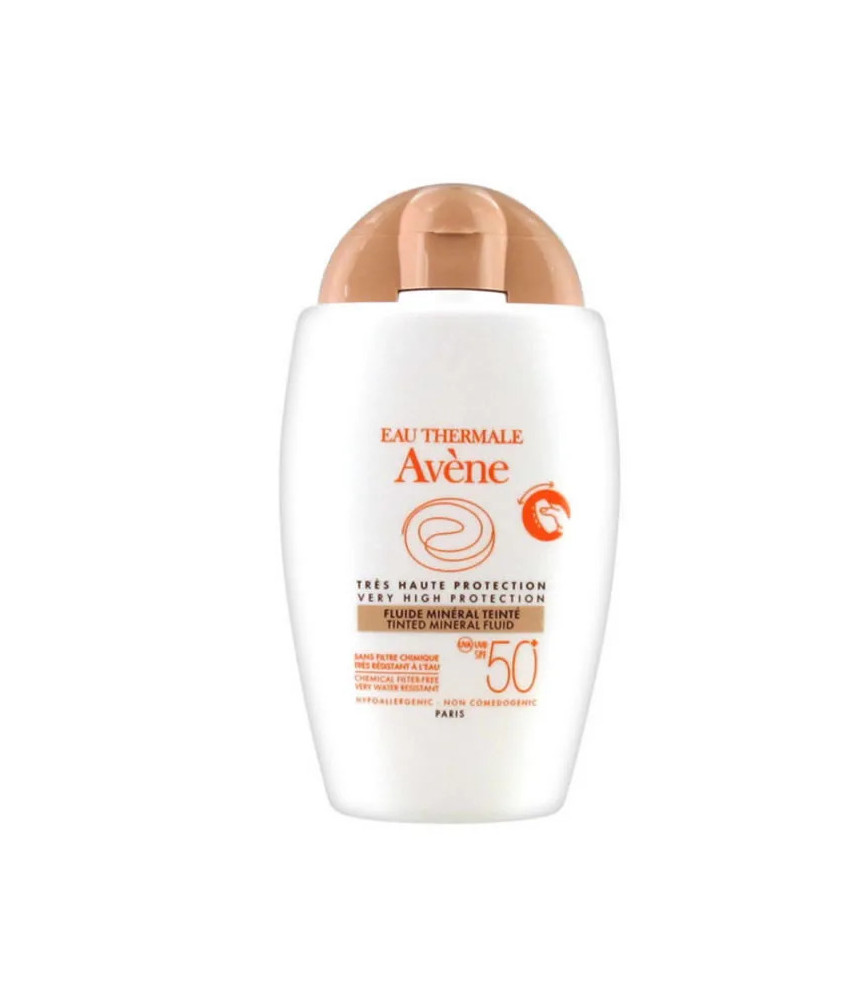 Avene Fluide Minéral Teinté SPF50+ 40ml: Protection et Éclat
