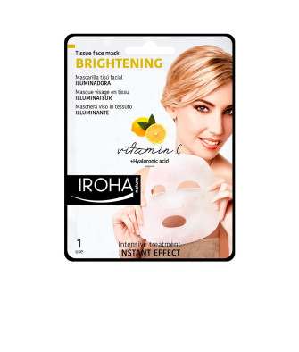 Masque Visage Iroha Nature Vitamine C : Eclat Lumineux