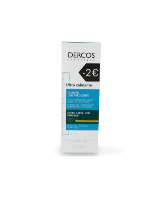 Shampooing Apaisant Vichy Dercos pour Cheveux Secs 200ml