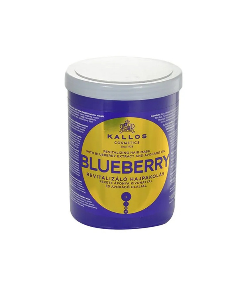 Masque Kallos Blueberry 1000ml - KALLOS COSMETIQUES