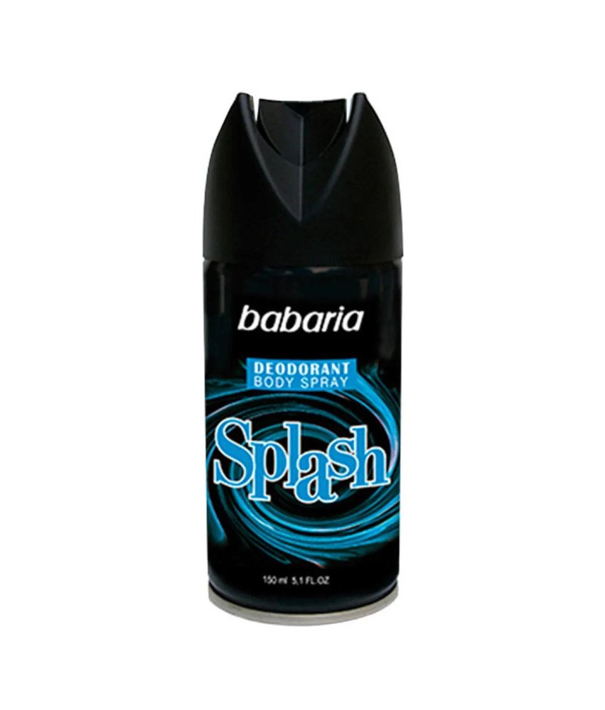 Babaria Splash Déodorant Vaporisateur 150ml+50ml Gratuit 🌺