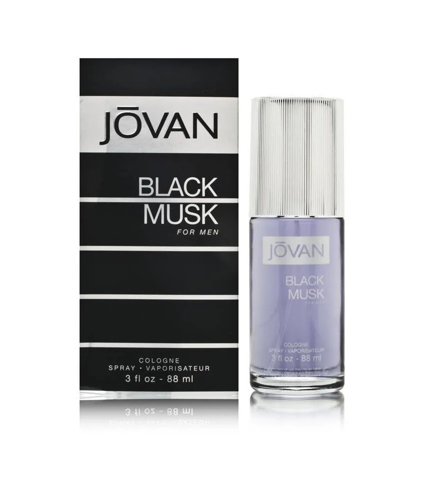 Parfum Homme Jovan Black Musk Eau De Cologne 88ml