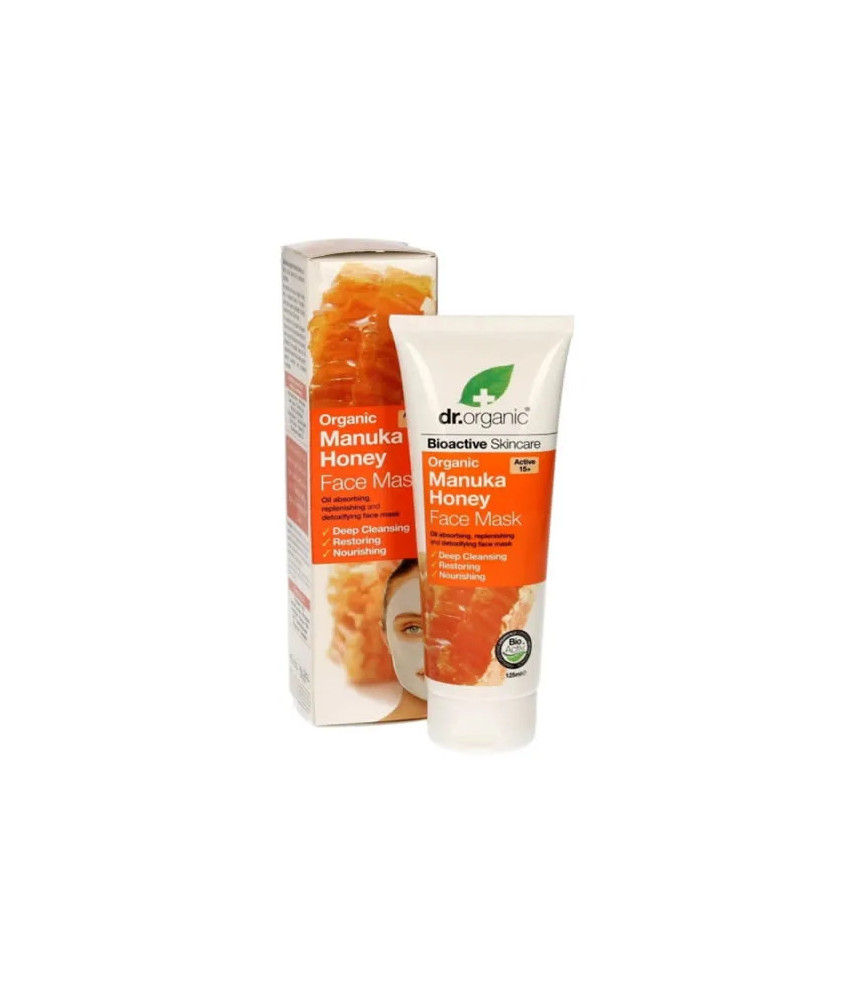 Masque visage au miel de Manuka Dr Organic 125ml