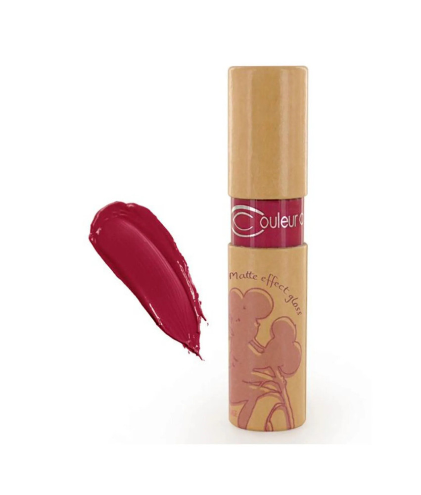 Couleur Caramel Gloss à Lèvres Mat Effet 844 Rouge Rose