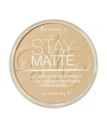 Poudre pressée longue tenue Rimmel London Stay Matte 006