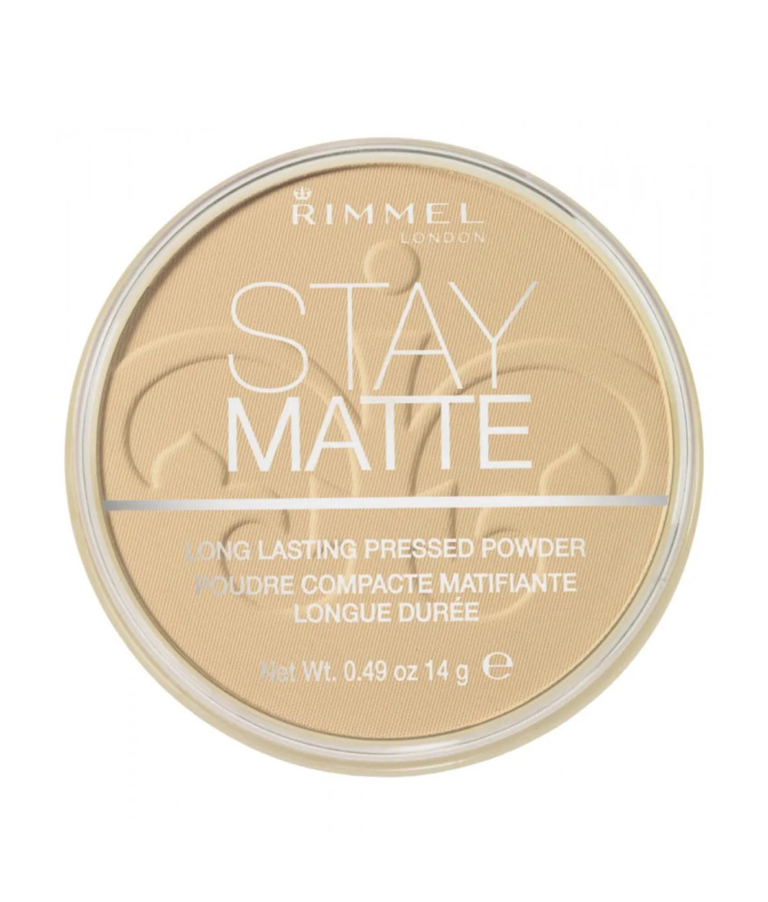 Poudre pressée longue tenue Rimmel London Stay Matte 006