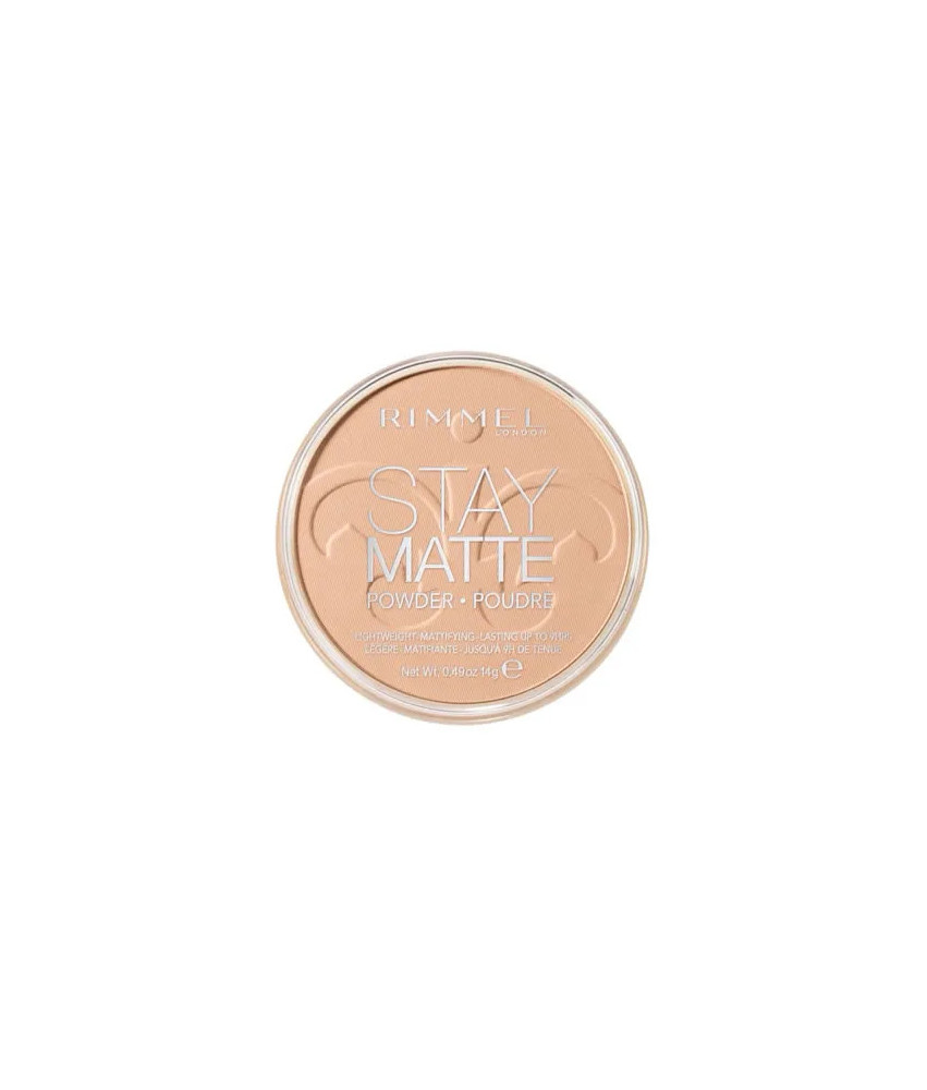 Poudre pressée Rimmel Stay Matte 005 Silky Beige