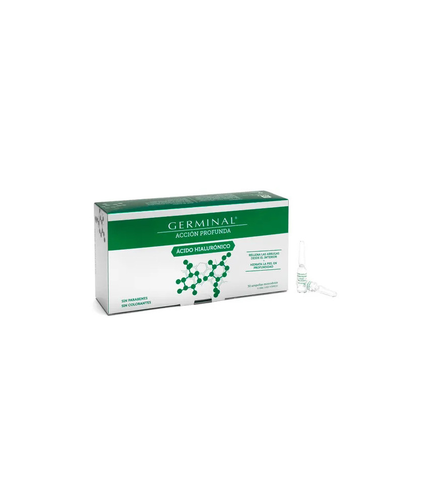Germinal Action Profonde: Acide Hyaluronique en 30 Ampoules