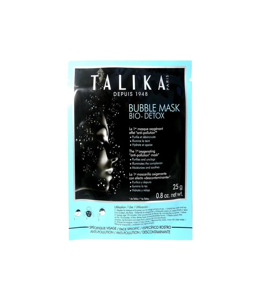 Masque à bulles Talika Bio Detox 25g