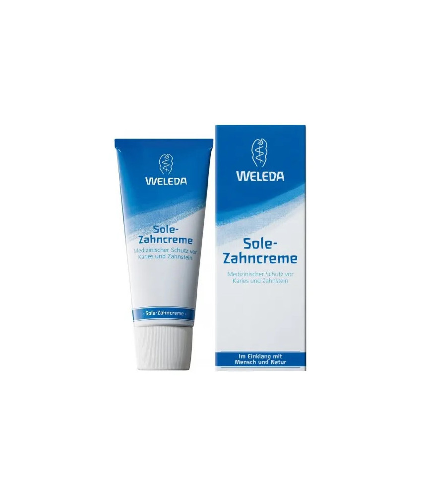 Pâte Dentifrice Saline 75ml pour une Bouche Fraîche
