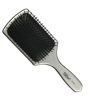 Brosse rectangulaire métallisée Eurostil pour un volume impeccable