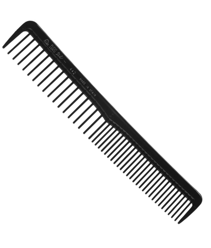 Eurostil Batidor Professionnel Peigne à Dents Spéciales 17.5cm - Idéal pour coiffer!