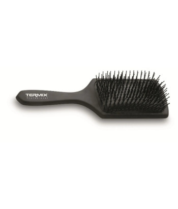 Brosse Pneumatique Termix Black Racket - Cheveux lisses en un clin d'œil