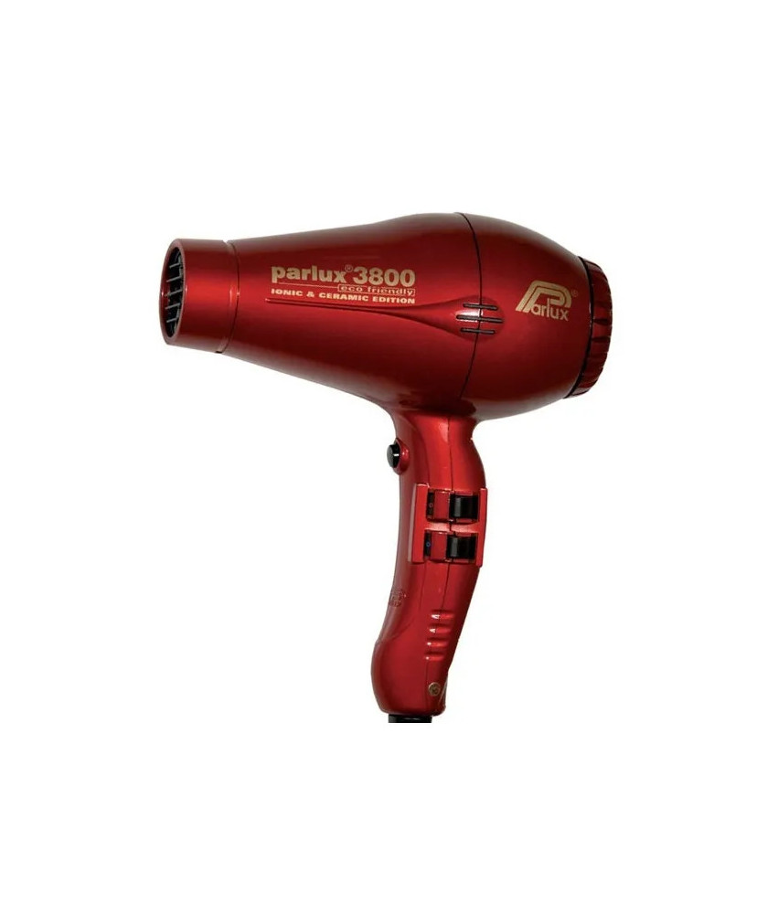 Sèche-cheveux Parlux 3800 Ionic Ceramic Rouge - Accueil