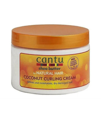 Cantu Pour Cheveux Naturels: Crème Bouclante à la Noix de Coco 340g