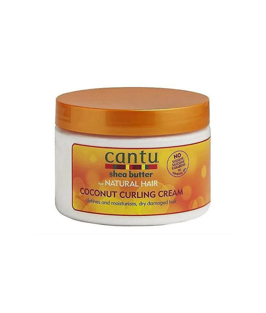 Cantu Pour Cheveux Naturels: Crème Bouclante à la Noix de Coco 340g