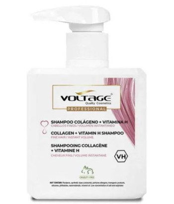 Shampooing Colágeno Vitamine H 500ml Voltage Cosmetics