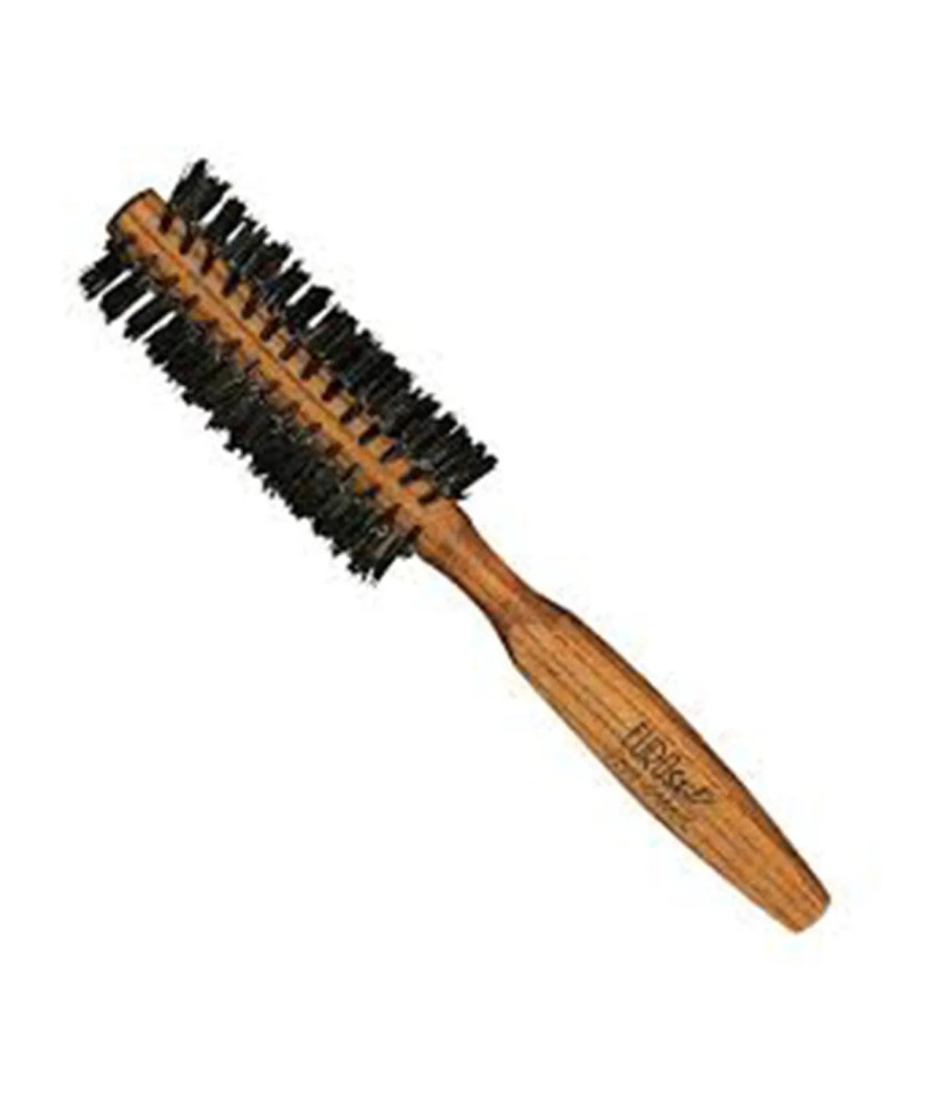 Brosse à cheveux Eurostil professionnelle circulaire en poils de sanglier 12mm 1 un