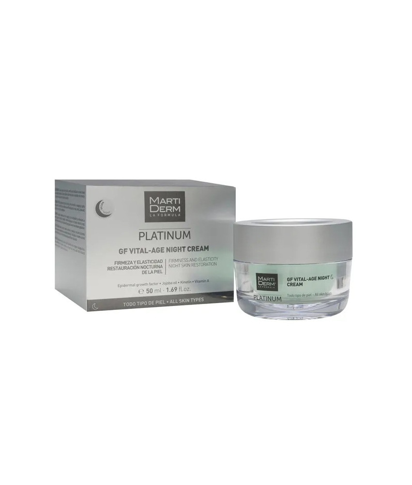 Crème de nuit Martiderm Gf Vital Age 50ml