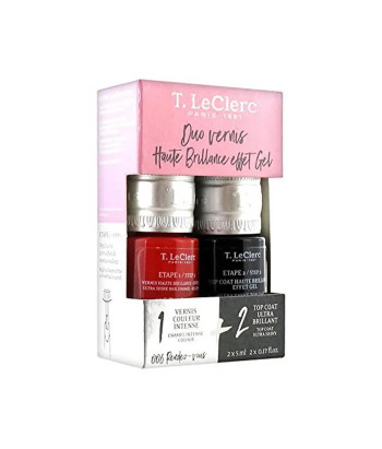 Coffret T.Leclerc Haute Brillance Effet Gel: 2 Produits Glamour