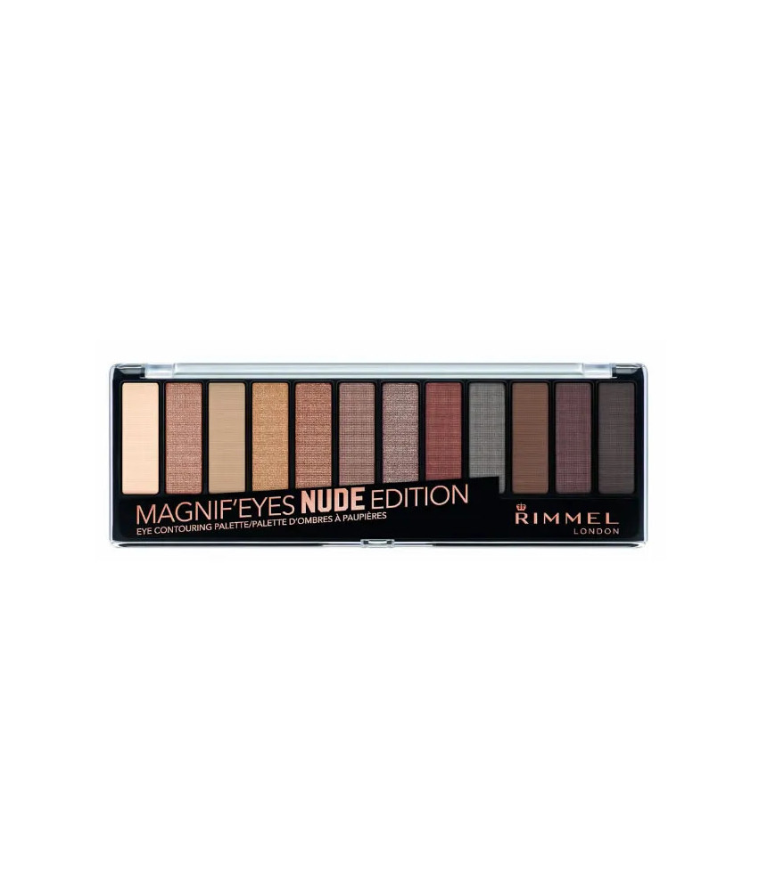 Palette de contour des yeux Rimmel Magnif'eyes Nude Edition 001