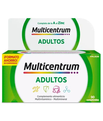 Multicentrum Adultes 90 Comprimés - Compléments alimentaires de qualité