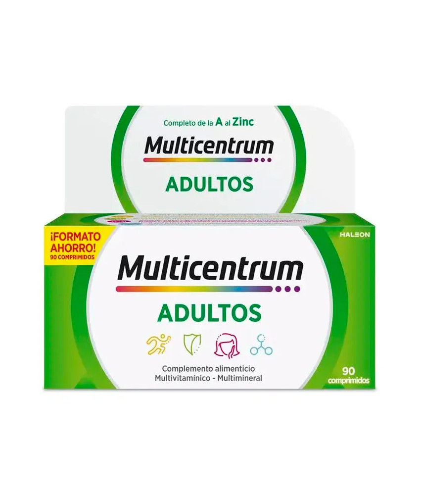 Multicentrum Adultes 90 Comprimés - Compléments alimentaires de qualité