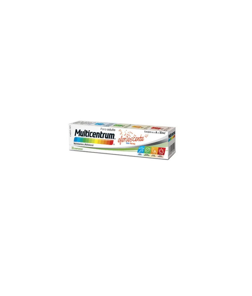 Booster votre santé avec Multicentrum Effervescent Saveur D'orange