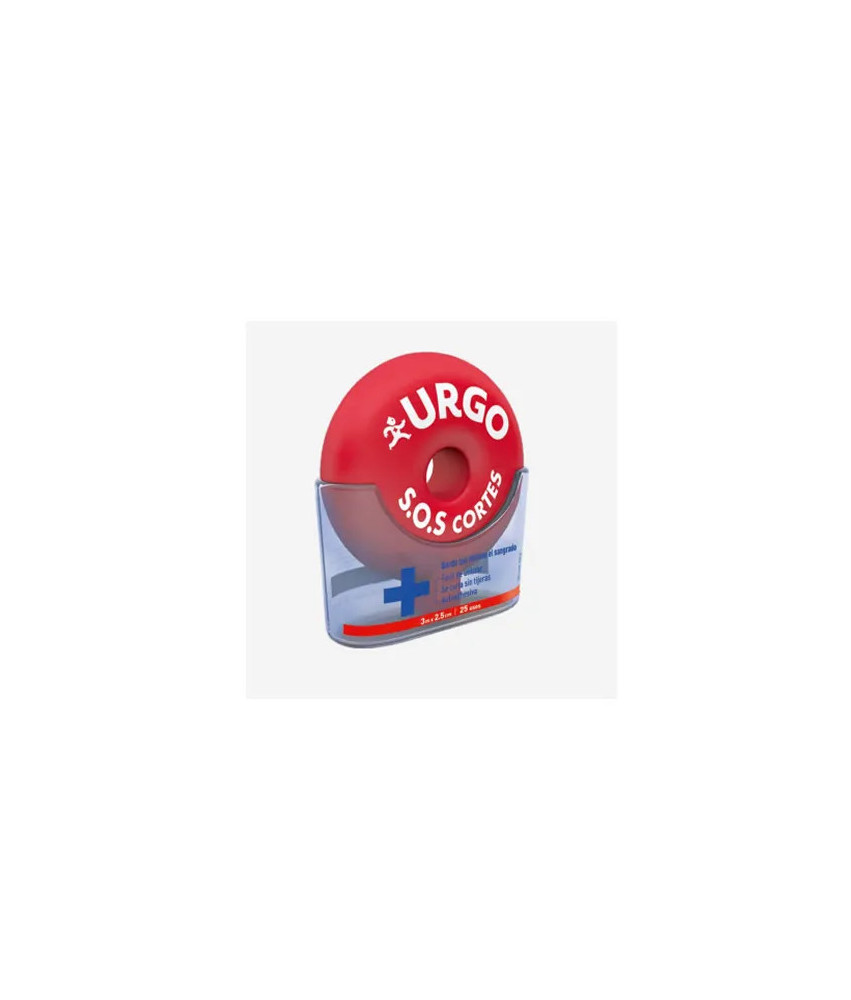 Bande Urgo Sos Coupures - Arrête les saignements - 3mx2.5cm