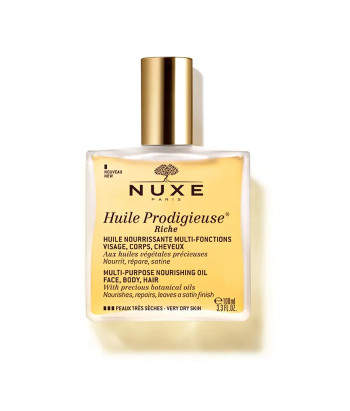 Huile Prodigieuse Riche 100ml pour Peaux Très Sèches
