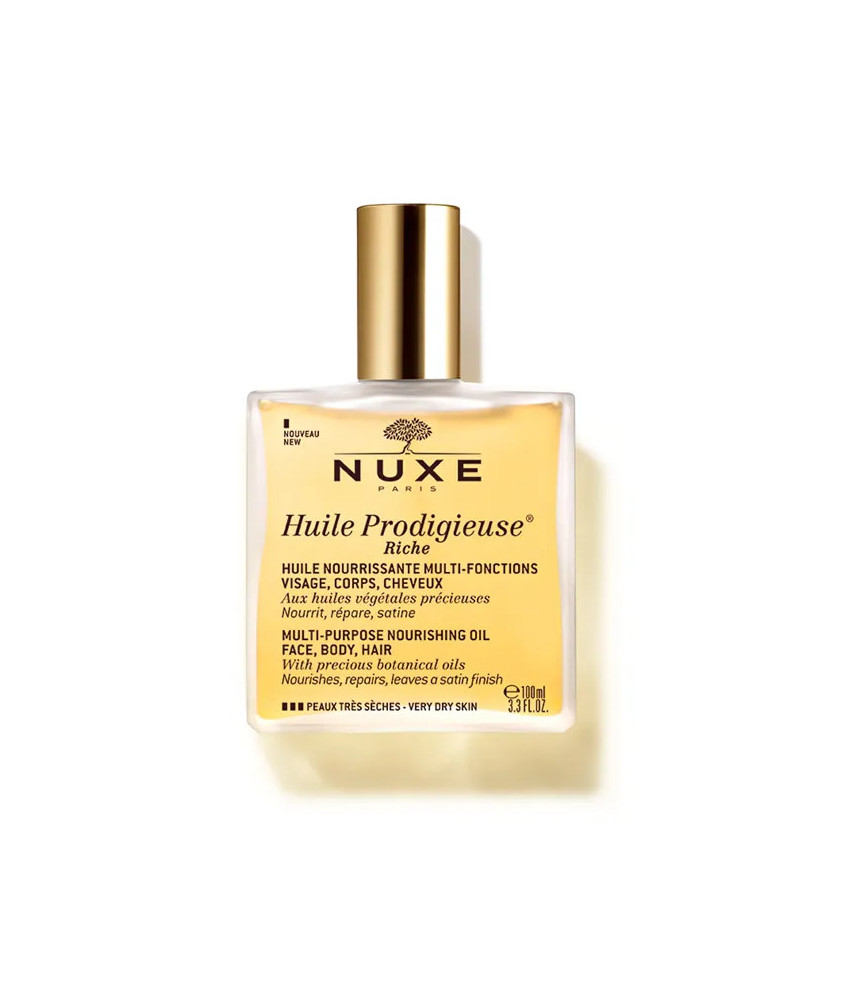 Huile Prodigieuse Riche 100ml pour Peaux Très Sèches