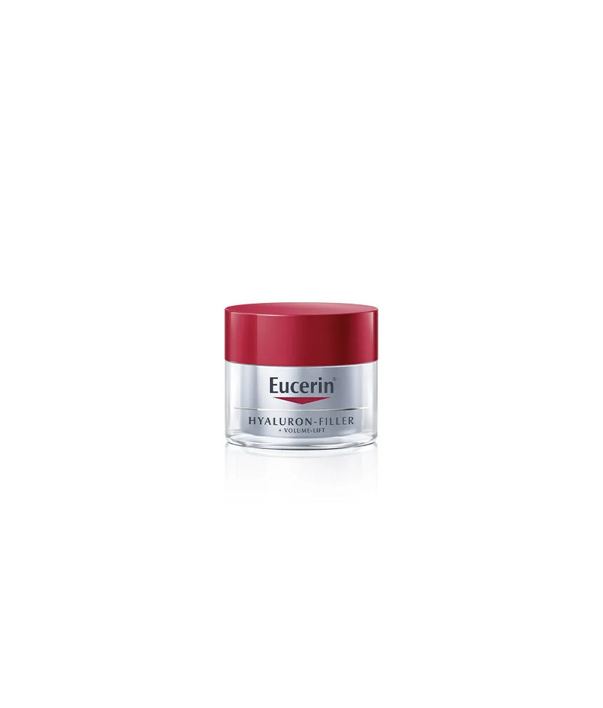 Obtenez un visage repulpé avec Eucerin Hyaluron Filler Volume Lift Soin De Nuit
