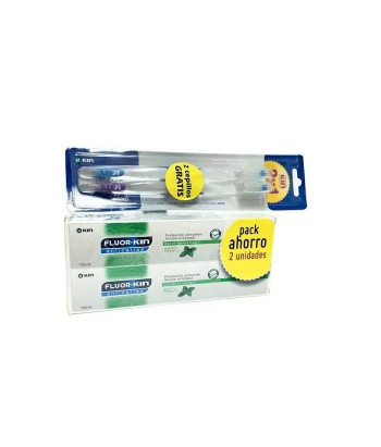 Set de 4 Dentifrices Kin Fluorkin 125ml - 2018