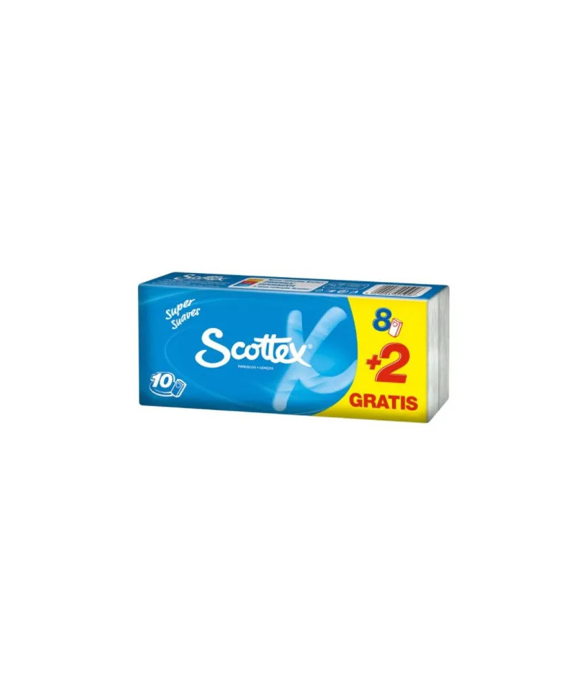 Scottex Pochette 3 Couches 10 Unités: Douceur et Résistance