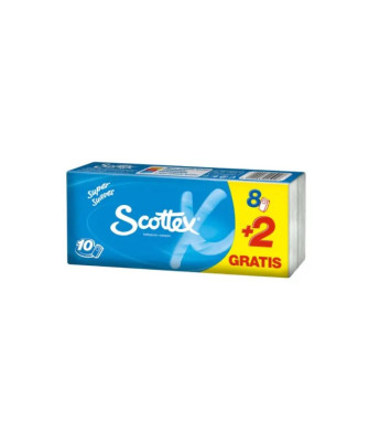 Scottex Pochette 3 Couches 10 Unités: Douceur et Résistance