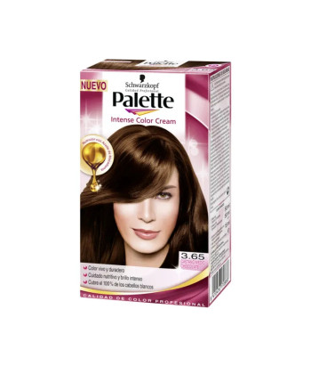 Coloration Intense pour Cheveux Schwarzkopf Palette 3.65 Chocolat Brun