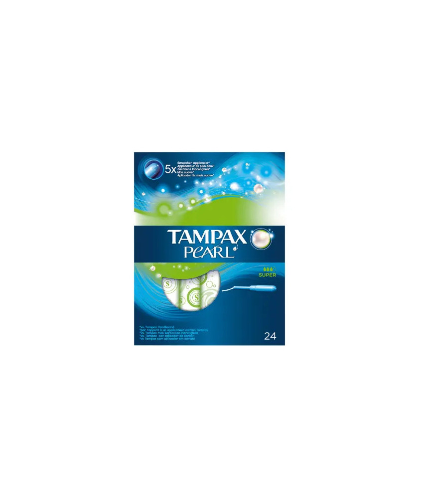 Tampax Pearl Súper 24 Unités: Protection supérieure