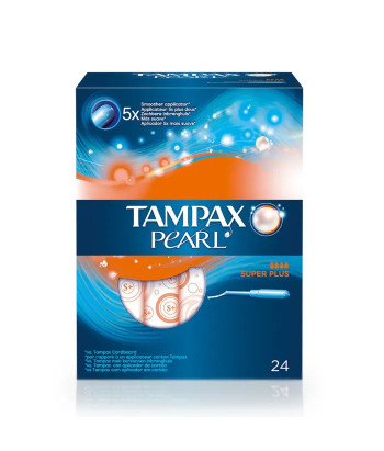 Tampax Pearl Superplus 24 Unités: Protection Supérieure