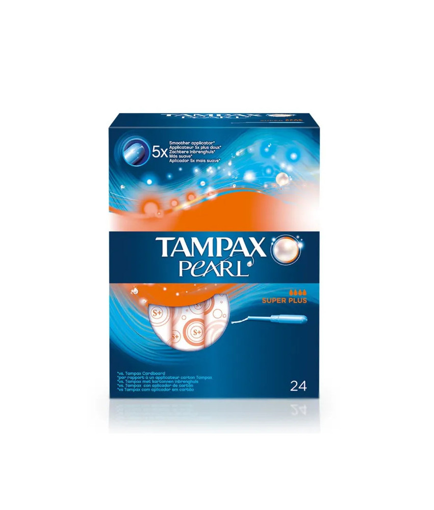 Tampax Pearl Superplus 24 Unités: Protection Supérieure