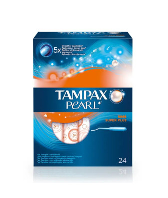 Tampax Pearl Superplus 24 Unités: Protection Supérieure