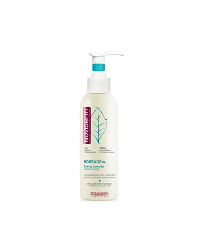 Nettoyez en douceur avec Noviderm Boréade Creme Lavante