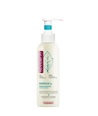 Nettoyez en douceur avec Noviderm Boréade Creme Lavante
