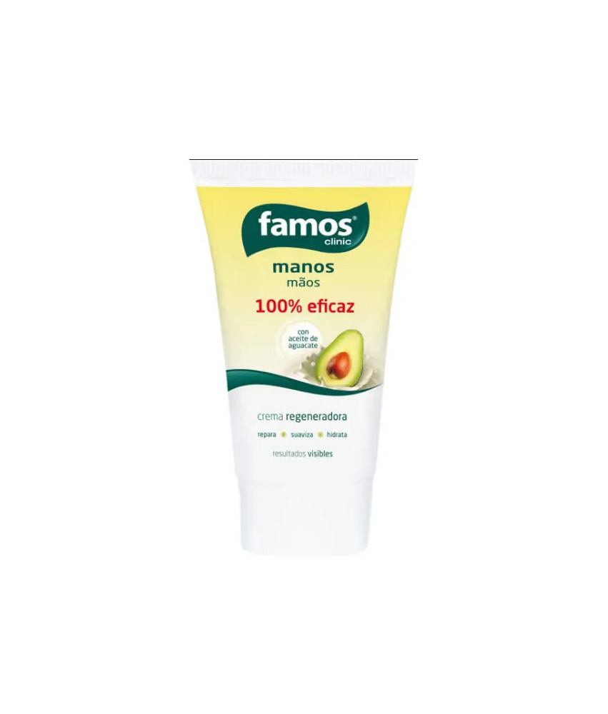 Crème Mains Avocat Famos 100ml - Hydratation Intense