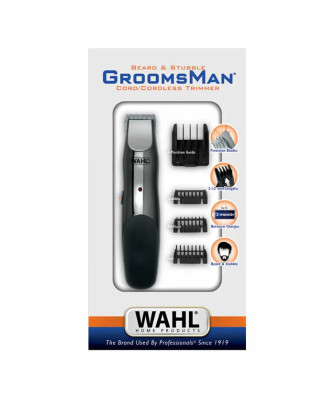 Tondeuse à barbe et stubble Wahl Groomsman: Sans fil, précise et pratique