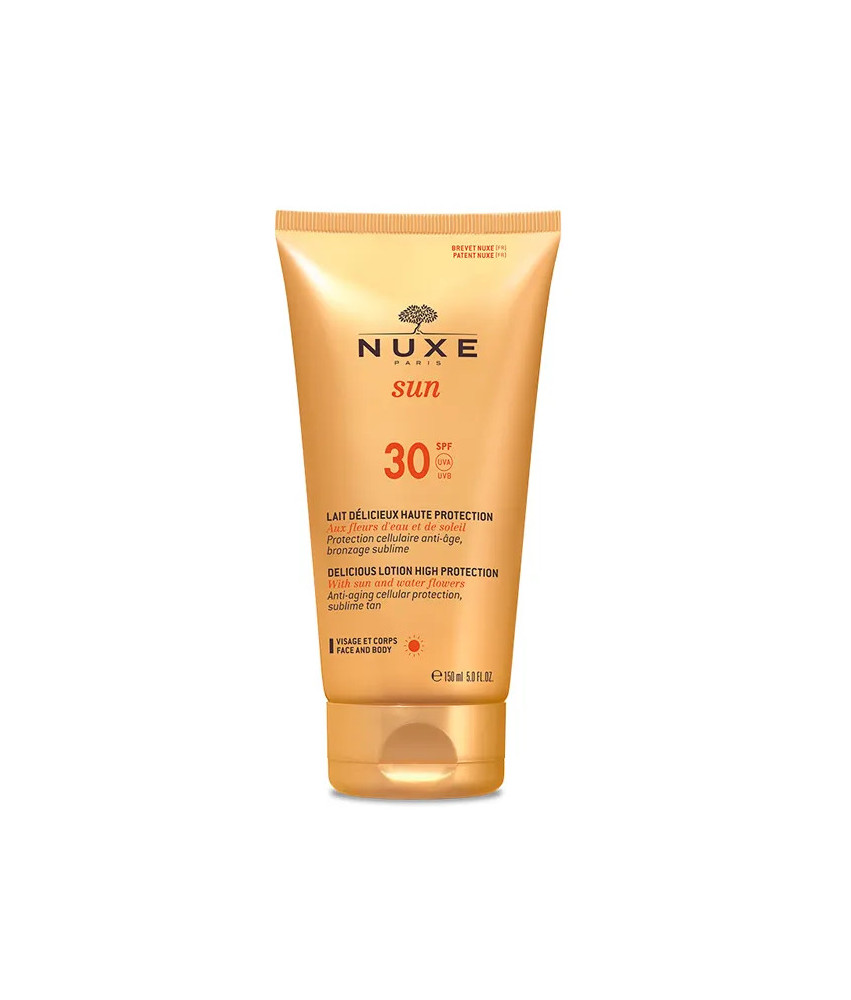 Protégez votre peau avec Nuxe Sun Lait SPF30