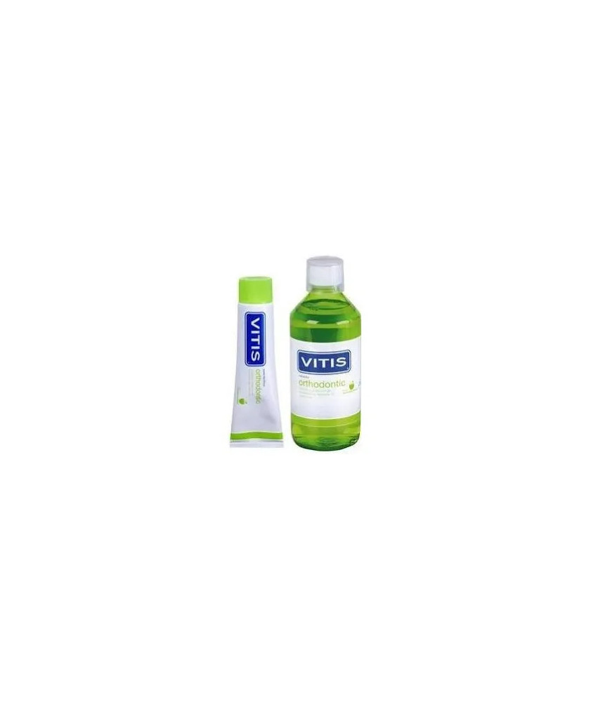 Kit de 2 Dentifrices Vitis Orthodontic 100ml