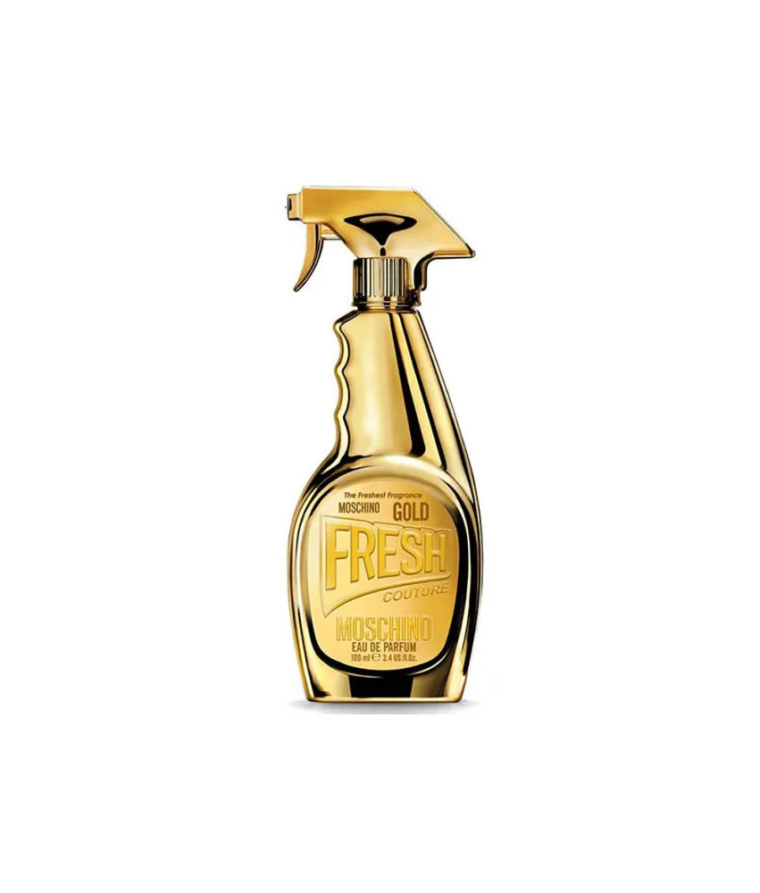 Parfum Moschino Fresh Gold 100ml: Éclat doré en vaporisateur