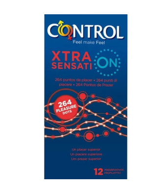 Préservatifs Control Xtra Sensation 12 pièces
